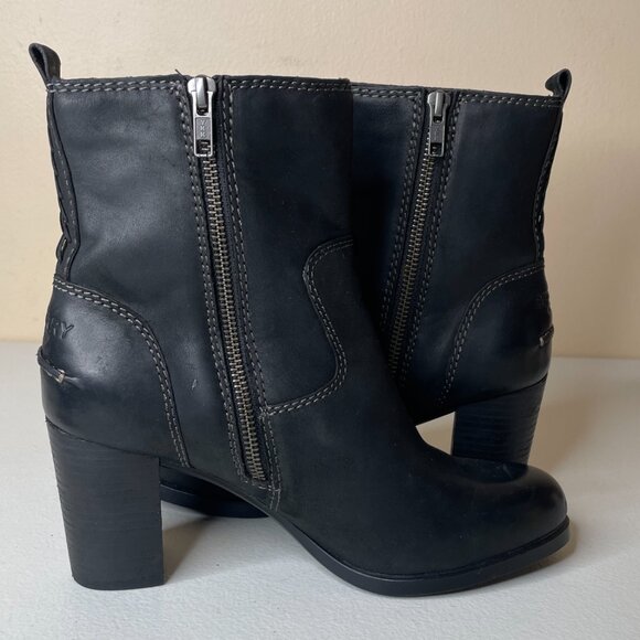 Sperry Top-Sider Leather Dasher Grace Ankle Boots Size 9 - Picture 5 of 16